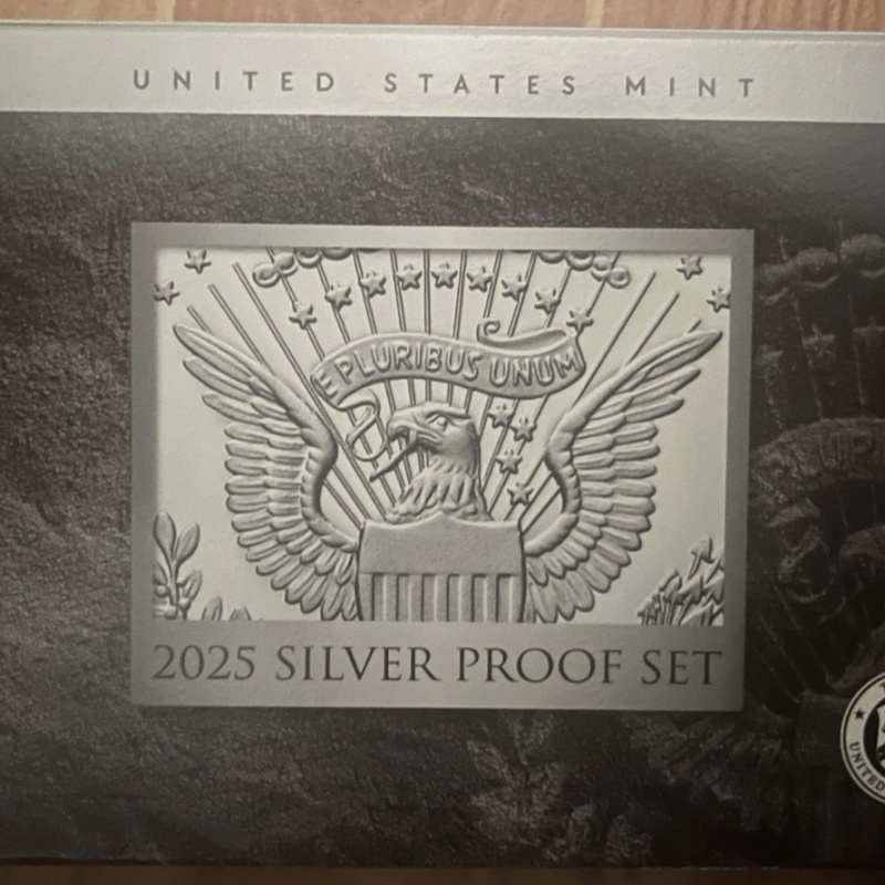 2025 US United States Mint Silver Proof 10 Coin Set 25RH S LAST PENNY + QUARTERS