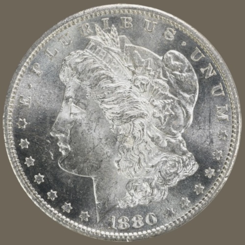 1880-S Morgan Silver Dollar
