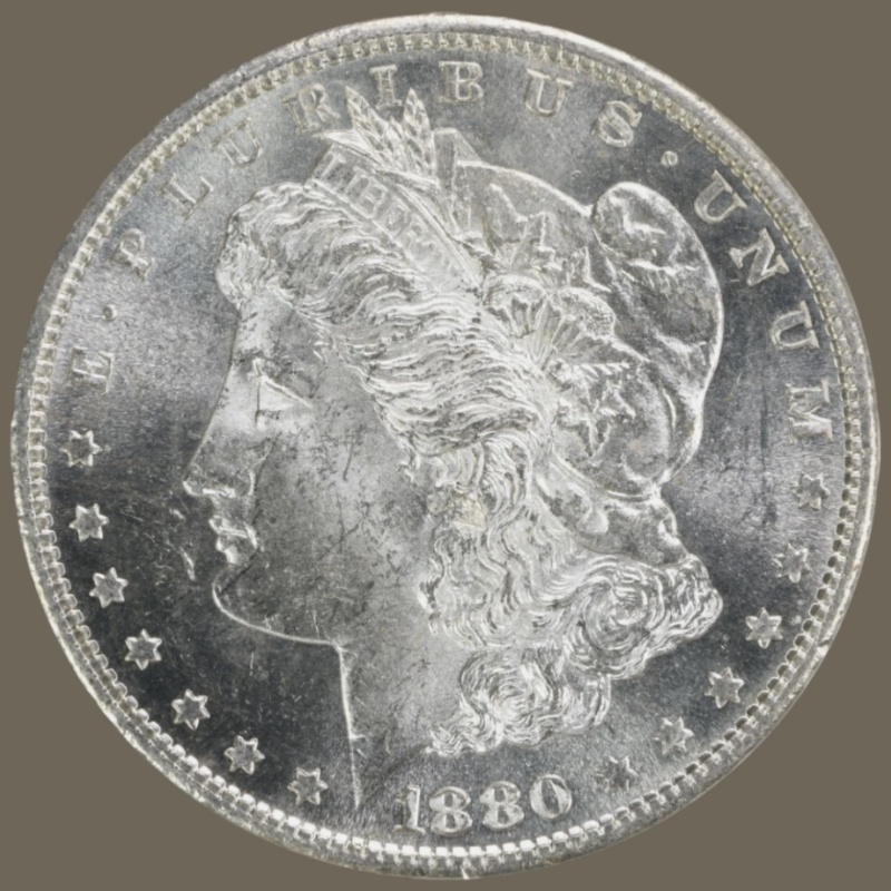 1880-S Morgan Silver Dollar