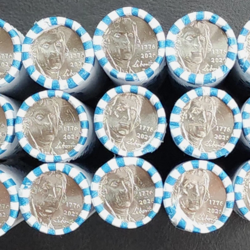1776-2026 D 5C Jefferson Nickel Roll Semi Quincentennial