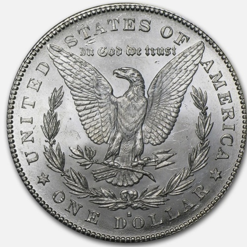 1878 S Morgan Silver Dollar $1 Brilliant Uncirculated BU 90% Silver