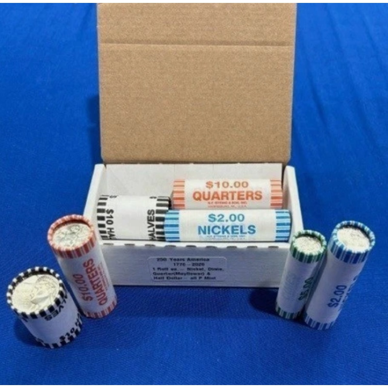 250 Years 2026 Collection of American Coin Rolls P Mint