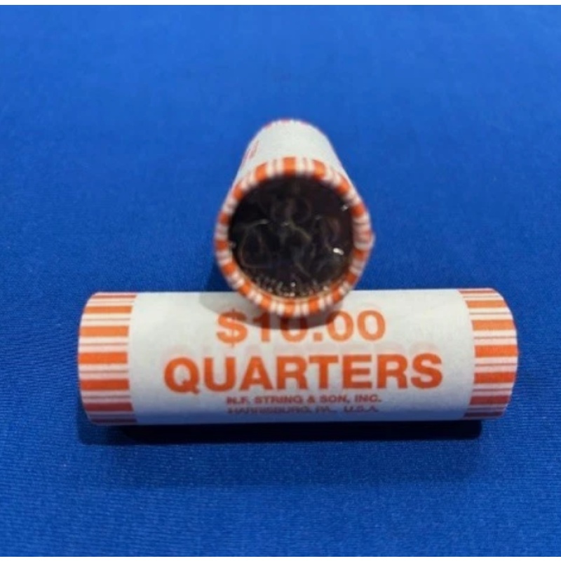 10 Roll set of Mint 2026 Mayflower Quarters Philadelphia